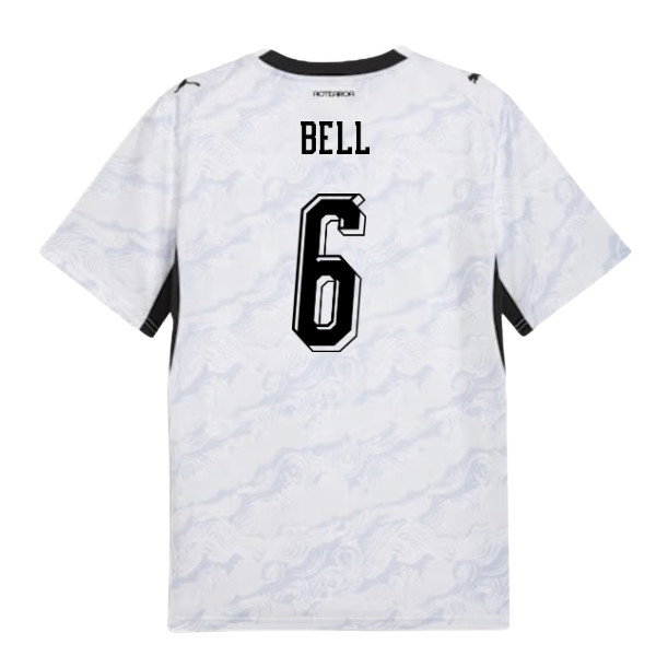 2026-2027 New Zealand Away Shirt (Bell 6)-SoccerKits Hub | Buy Soccer Jerseys Online